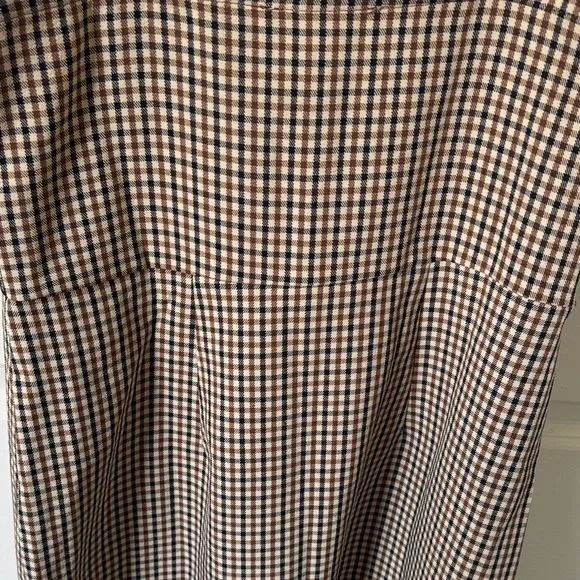 Kingston Checkered Dress with Black Long Sleeves / 2 pieces - Picture 7 of 11